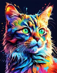 Chat prêt pour la sublimation