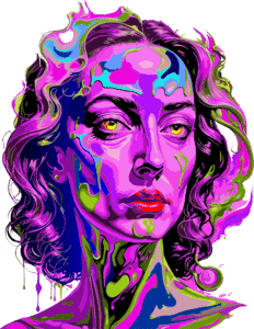 Visage de femme
