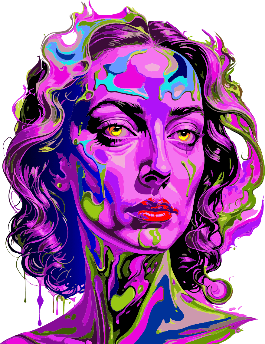 Visage de femme