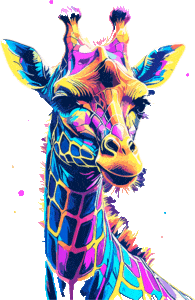 Girafe sublimation