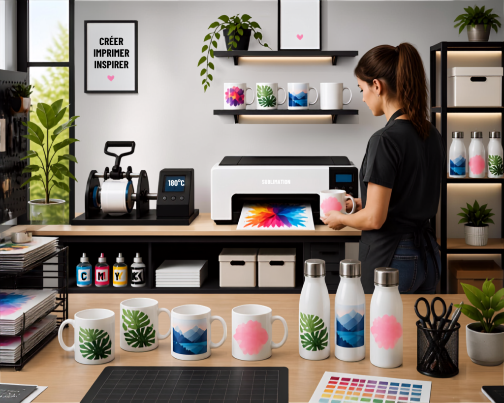 Créer une entreprise de sublimation.