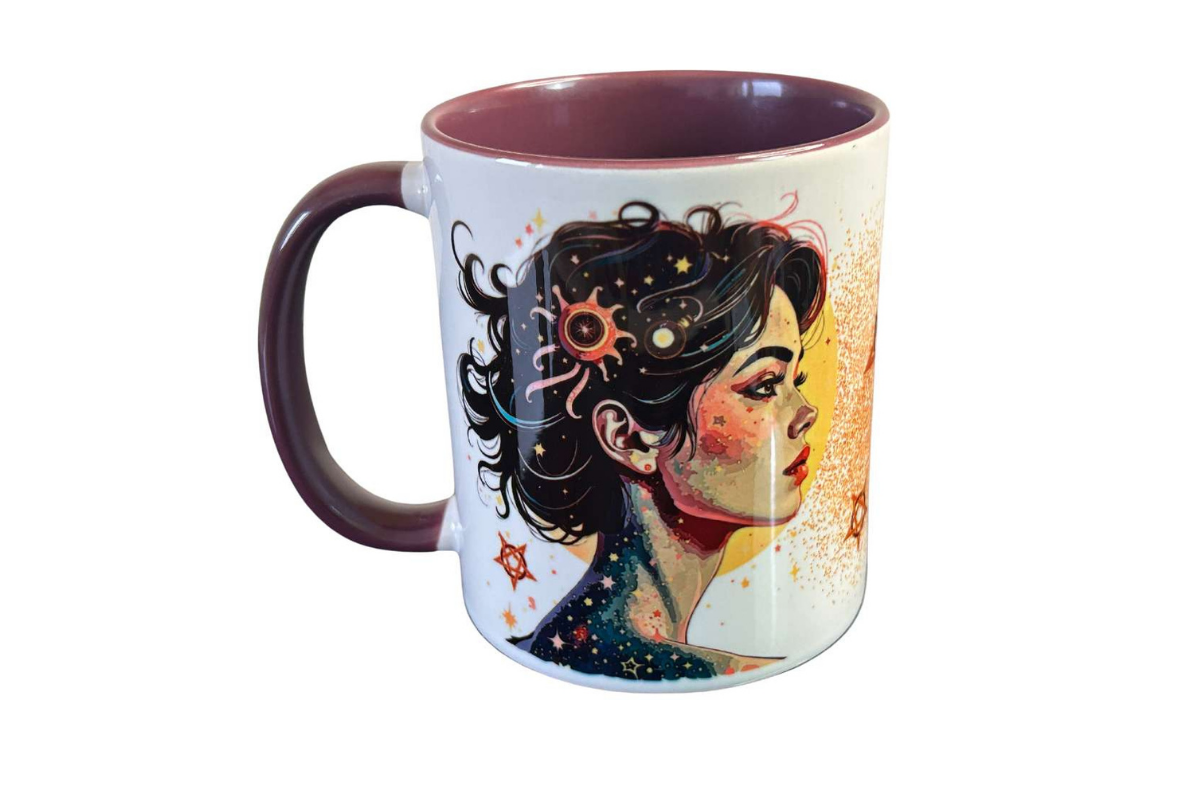 Mug personnalisé avec un motif illustré