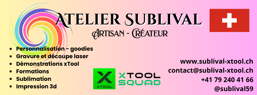Contact, toutes les informations à propos de l'atelier Sublival.