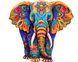 éléphant mandala