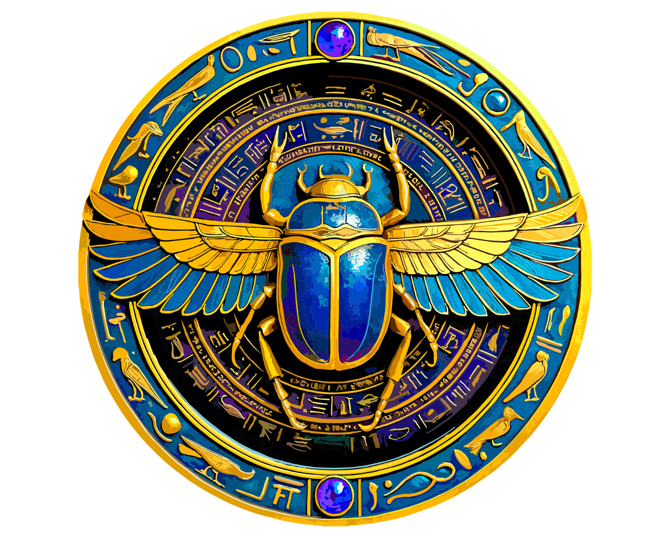 insecte style egyptien